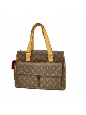 Louis Vuitton Shoulder Bag Monogram Multiplicity Brown